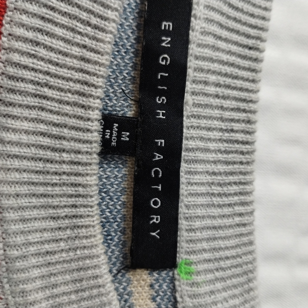 English Factory Multicolor Patterned Sweater - Picture 7 of 7